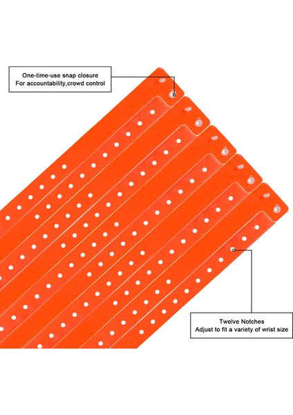 Pembe 250X16MM GJ-6070 100 Adet Vinil Bileklikler Parti Etkinlikleri Için Plastik Bileklikler (Yurt Dışından) fırsatları