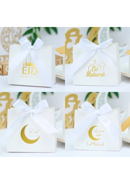 1 Adet Şeker Kutusu Eid Mubarak Şeker Hediye Kutuları Ramazan Dekorasyon 2023 Eid Mubarak Ramazan Kareem Müslüman Islam Festivali Parti Dıy Dekor Malzemeleri (Yurt Dışından) fiyatları