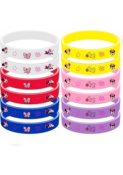 Minnie 10 Adet/grup Örümcek Adam Tema Bileklik Minnie Parti Dekor Doğum Günü Partisi Avengers Parti Dekorasyon Parti Malzemeleri Hediyeler Oyuncak (Yurt Dışından)