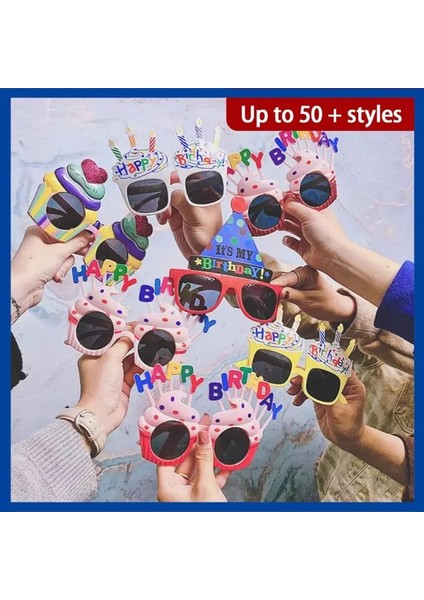 04 Doğum Günü Partisi Komik Kostüm Sahne Gözlük Ayçiçeği Mum Fincan Kek Şekli Güneş Gözlüğü Eğlenceli Gözlük Fotoğraf Sahne Parti Malzemeleri (Yurt Dışından) fırsatları