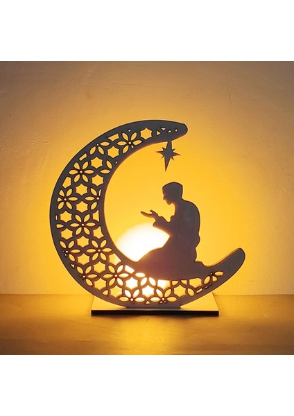 Style-1-11 Müslüman Ramazan Kareem Dekorasyon 2023 Mum LED Işıklar Eid Mubarak Ev Için Ramazan Bayramı Yardım Moubarak Dekor Parti Malzemeleri (Yurt Dışından)