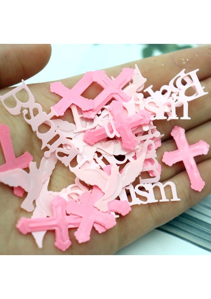 Pembe Güvercin 15G Vaftiz Masa Konfeti Hıristiyan Kutsal Vaftiz Parti Dekor Güvercin Çapraz Kilise Düğün Aile Toplama Ev Dekorasyon (Yurt Dışından) fiyatları