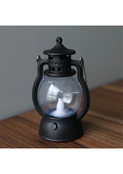 06 Pil ile Cadılar Bayramı Küçük Gece Lambası Taşınabilir Kabak Lambası Pil ile Elektronik Mum LED Noel Süsleri Ev Dekorasyonu (Yurt Dışından)