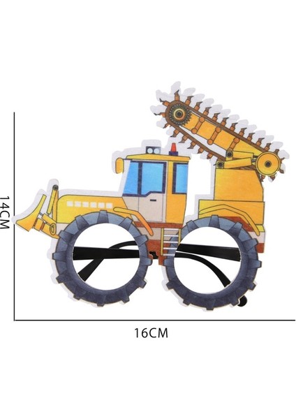 Tip 13 2022 Yeni Plastik Inşaat Araç Gözlük Vinç Buldozer Forklift Fotoğraf Sahne Çerçeve Çocuğun Inşaat Doğum Günü Partisi Kaynağı (Yurt Dışından) fiyatları