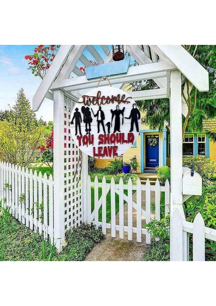 Stil 4 Gösterildiği Gibi 3D Korku Hoş Geldin Yazısı Ön Kapı Için Cadılar Bayramı Çelenk Dekorasyon Tatil Kapı Plâkası Korku Hoş Geldin Yazısı Çelenk Ev Dekor (Yurt Dışından) indirimleri