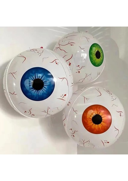 Kırmızı Cadılar Bayramı Şişme Göz Küresi Dekor 38 Cm/15 Inç Korku 4d Şişme Göz Küresi Cadılar Bayramı Tema Göz Küreleri Açık Parti Dekoru (Yurt Dışından) modelleri