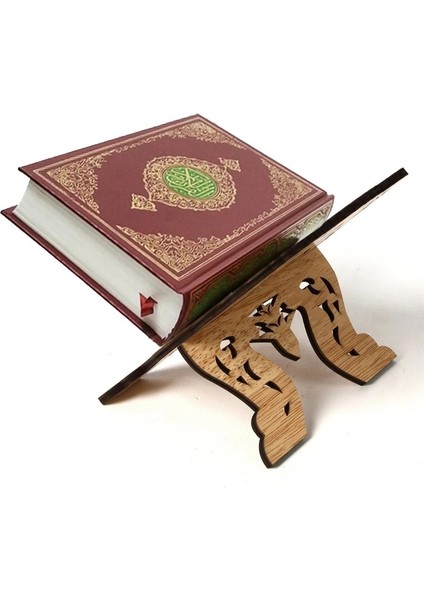 A2 Ahşap Eid Mubarak Kuran Kutsal Kitap Standı Tutucu Islam Müslüman Ramazan Kareem Dekorasyon Ev Için 2023 Ramazan Mübarek Bayram Hediyeler (Yurt Dışından)