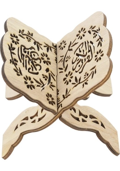 A2 Ahşap Eid Mubarak Kuran Kutsal Kitap Standı Tutucu Islam Müslüman Ramazan Kareem Dekorasyon Ev Için 2023 Ramazan Mübarek Bayram Hediyeler (Yurt Dışından)