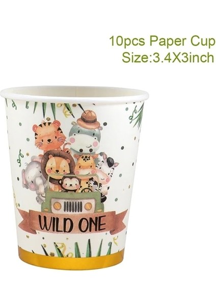 Zeytin Orman Hayvanları Tek Kullanımlık Sofra Vahşi Bir Woodland Safari 1. Doğum Günü Partisi Dekorasyon Çocuklar Bebek Duş Orman Temalı Parti (Yurt Dışından) fiyatları