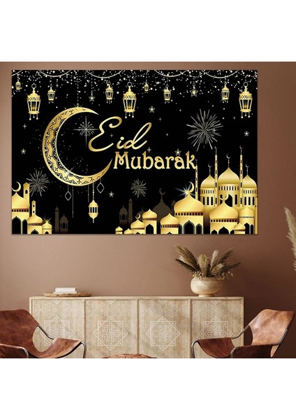17 Eid Mubarak Arka Plan 2023 Kareem Ramazan Dekorasyon Ev Islam Müslüman Parti Malzemeleri Ramazan Mubarak Dekor Eid Al Adha (Yurt Dışından) fiyatları