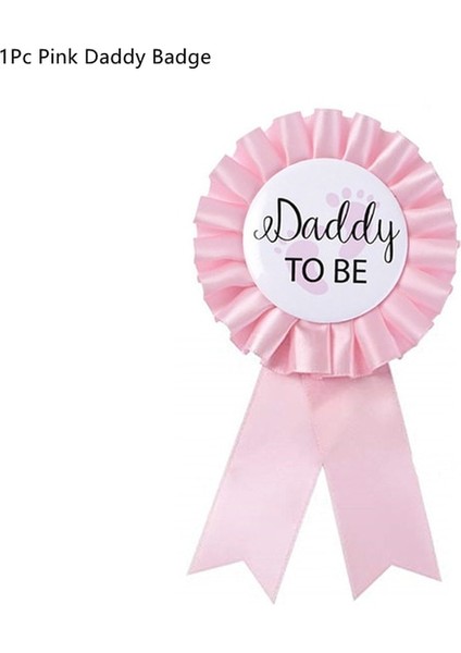 Pembe Baba Rozeti Anne Olmak ve Baba Olmak Mavi/pembe Rozet Kanat Omuz Askısı Seti Bebek Duş Kız Erkek Dekorasyon Cinsiyet Ortaya Çıkarmak Dıy Parti Malzemeleri (Yurt Dışından)