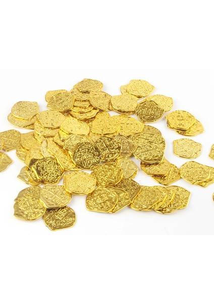 Stil 12 100 Adet Avrupa Hazine Ispanya Doubloon Altın Sikke Sahne Karayip Serisi Korsan Film Sikke Fark Renkler Paraları Hazine Oyunu (Yurt Dışından) modelleri