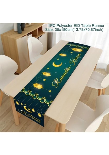 Masa Koşucu 18 Ramazan Dekor Masa Örtüsü Eıd Mubarak Dekor Ev 2023 Ramazan Kareem Islam Müslüman Parti Kurban Bayramı Hediyeler Mutlu Kurban Bayramı (Yurt Dışından) fiyatları