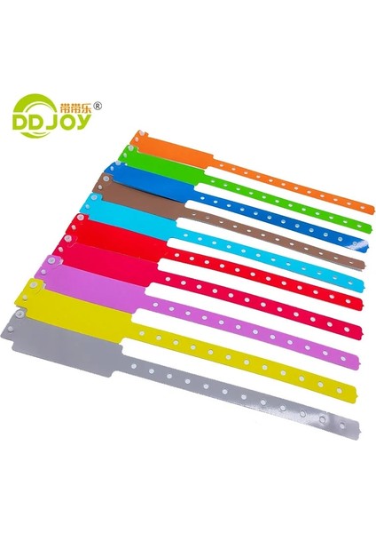 Mor 16MM (L Şekli) 100 Adet Bir Kez Kullanım Kompozit Kol Bantları, Festival Pe Bilezikler, Etkinlikler Için Plastik Bileklik (Yurt Dışından)