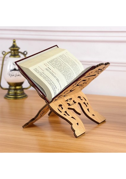 B01 Eid Mubarak Ahşap Kitaplık Incil Çerçeve Ramazan Kareem Dekorasyon Kutsal Kitap Standı Tutucu Islam Müslüman Olay Parti Ev Dekor (Yurt Dışından) fiyatları