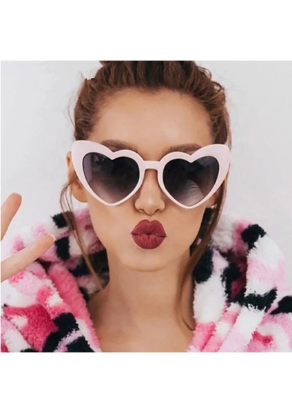 1 Pembe 5 Beyaz A 6/8 Çift Vintage Kalp Şeklinde Güneş Gözlüğü Bekarlığa Veda Gelin Nedime Gözlük Düğün Gelin Duş Dekor Kadın Bekarlığa Veda Partisi Hediyeler (Yurt Dışından)