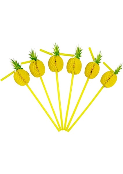 Set 6 2 Boyutu Hawaii Parti Süslemeleri Tropikal Yapay Çiçekler Çim Masa Etek Flamingo Doğum Günü Partisi Masa Dekorasyon Malzemeleri (Yurt Dışından)