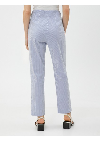 Düz Paça Kumaş Pantolon Pamuklu fırsatları