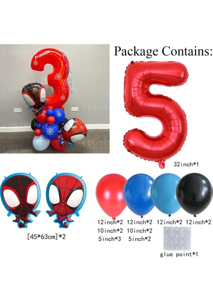 Stil 9 21 Adet Spidey ve Onun Inanılmaz Arkadaşları Balonlar Lateks Folyo Balonlar Örümcek Adam Doğum Günü Partisi Dekorasyon Bebek Duş Oyuncakları Çocuklar Için (Yurt Dışından) fırsatları