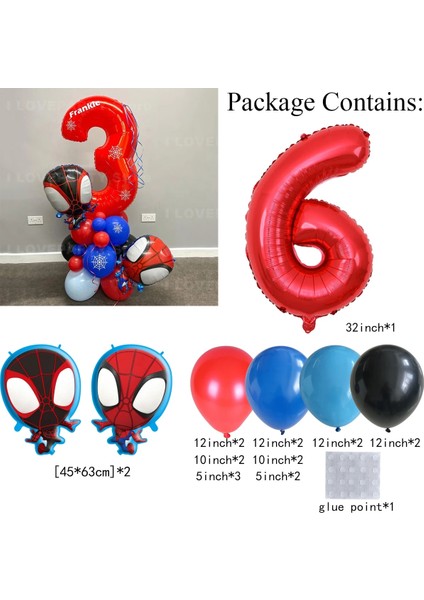 Stil 9 21 Adet Spidey ve Onun Inanılmaz Arkadaşları Balonlar Lateks Folyo Balonlar Örümcek Adam Doğum Günü Partisi Dekorasyon Bebek Duş Oyuncakları Çocuklar Için (Yurt Dışından) indirimleri