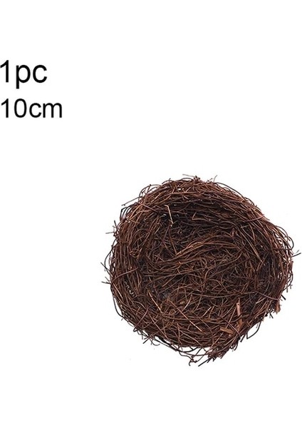 1 Adet 10CM 8-25CM Yuvarlak Rattan Kuş Yuvası Paskalya Dekorasyonu Tavşan Yumurtaları Yapay Asma Yuva Ev Bahçe Dekor Için Mutlu Paskalya Parti Kaynağı (Yurt Dışından)
