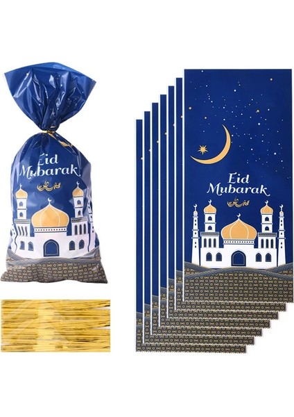 Siyah Ay Seti Ramazan Kareem Tek Kullanımlık Sofra Seti Ramazan Mübarek Fincan Tabağı Eid Mubarak Banner Balonlar Müslüman Islam Parti Süslemeleri (Yurt Dışından)