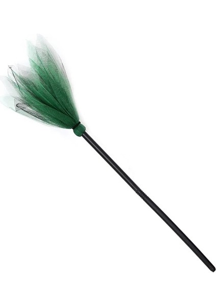 Yeşil Cadılar Bayramı Partisi Cadı Süpürge Plastik Cadı Süpürge Çocuk Süpürge Sahne Cadı Şapkası Cadılar Bayramı Cosplay Kostüm Partisi Süslemeleri Için (Yurt Dışından)