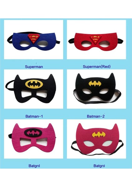 12PCS-MIXED 12PCS Lot Süper Kahraman Hulk Karikatür Çocuk Maskeleri Doğum Günü Partisi Süslemeleri Parti Oyunları Erkek Bebek Maskeleri Kahraman Olmak (Yurt Dışından)