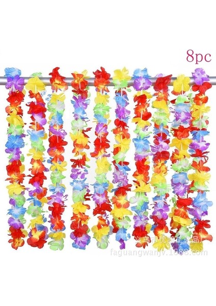 8 Adet Çelenkler 8 Adet Hawaii Parti Gözlüğü Fotoğraf Dekorasyon Sahne Flamingo Parti Ananas Gözlük Yaz Plaj Partisi Komik Makaleler (Yurt Dışından)