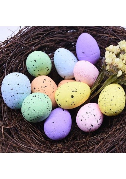 B04-1PC 8-25 cm Yuvarlak Rattan Kuş Yuva Paskalya Dekorasyon Tavşan Yumurtaları Yapay Asma Yuva Ev Bahçe Dekor Için Mutlu Paskalya Parti Kaynağı (Yurt Dışından)
