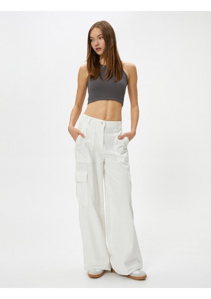 Basic Crop Atlet Yuvarlak Yaka Ribanalı fiyatları