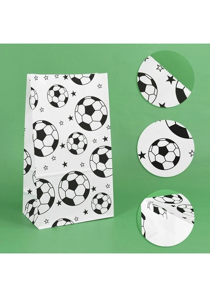D01 Futbol Futbol Şeker Çerez Çanta Futbol Tema Parti Süslemeleri Plastik Ikram Çantaları Hediye Paketleme Bebek Duş Doğum Günü Dekor (Yurt Dışından) modelleri