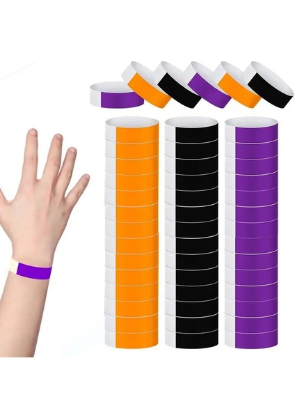 A 600 Adet 600 Adet Olaylar Parti Bileklikleri Için Kağıt Bileklikler Konser Konser Bar Girişi Için Su Geçirmez Kağıt Kol Bantları Tanımlama (Yurt Dışından) indirimleri