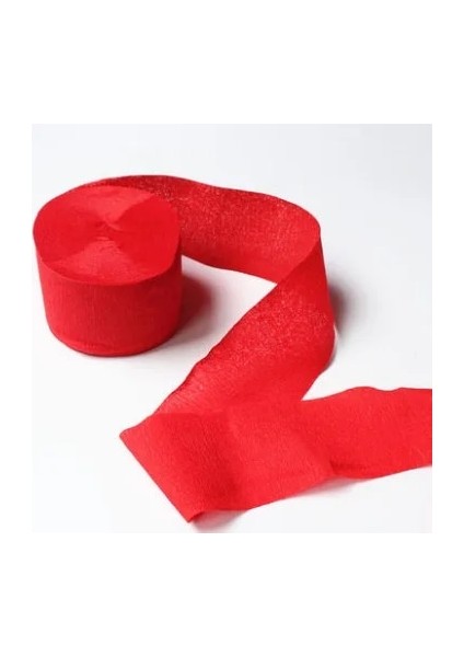 Kırmızı 1/3/6 Adet Renkli Krep Kağıt Rulo Oluklu Dıy Cadılar Bayramı Origami Doğum Günü Partisi Düğün Bebek Duş Zemin Dekorasyon (Yurt Dışından)