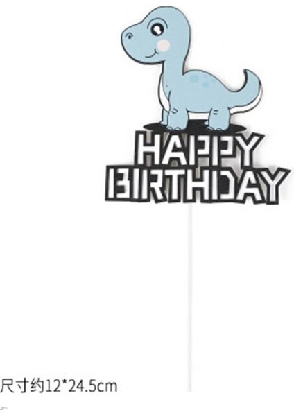 Kek Topper 4 Dinozor Kek Topper Doğum Günü Çocuk 1st Kek Parti Dinozor Parti Tema Kek Dekor Erkek Bebek Duş Çocuklar Parti Tatlı Dekorasyon (Yurt Dışından)