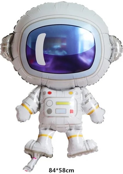 Balon 1.5 M LED Spaceman Astronot Roket Evren Patlama Topu Işık Sting Çocuk Boys Dış Uzay Tema Doğum Günü Partisi Süslemeleri Favor (Yurt Dışından) fiyatları