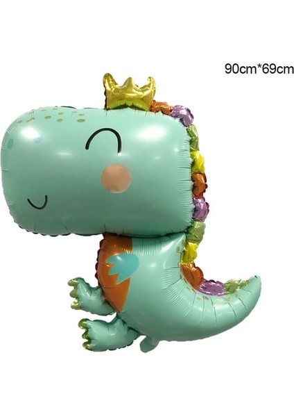 Balon Dinozor Kek Topper Doğum Günü Çocuk 1st Kek Parti Dinozor Parti Tema Kek Dekor Erkek Bebek Duş Çocuklar Parti Tatlı Dekorasyon (Yurt Dışından)