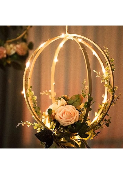 1 Adet 26 cm 10-29 cm Bambu Halka Ev Dekor Yapay Gül Çiçek Taşınabilir Daire Ahşap Çember Çelenk Rustik Düğün Dekorasyon Asılı Çelenk (Yurt Dışından) indirimleri