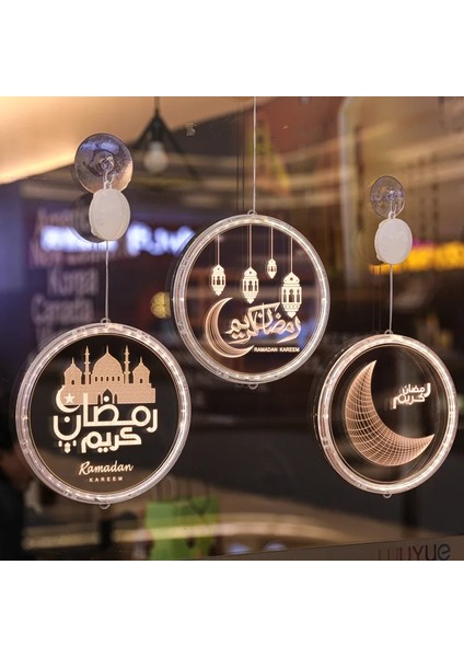 Qidao 2023 Eid Mubarak Ay Yıldız Işığı Dekor Islam Ramazan Ev Dekorasyonu Islam Müslüman Parti Için Ramazan Kareem Kurban Bayramı Hediyeler (Yurt Dışından) fiyatları