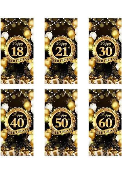 21TH Zemin Mutlu Doğum Günü Arka Plan 18 21 30 40 50 60 Doğum Günü Partisi Dekorasyon Doğum Günü Afiş Asılı Bayrak 30TH Doğum Günü Zemin Dekor (Yurt Dışından) fırsatları