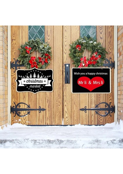 B01-1PCS Ahşap Yazı Tahtası Evrensel Mesaj Panosu Kara Tahta Taşınabilir Düğün Masa Yer Kartı Işaretleri Noel Partisi Dıy Dekor Asılı Plak (Yurt Dışından) indirimleri