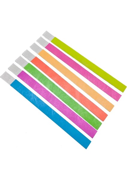Neon Derin Turuncu 250-19MM Ddjoy Tyvek Bileklikler Su Geçirmez Rahat Yırtılmaya Dayanıklı Kağıt Bilezikler Konserler Festivaller Için Bilek Bantları Giriş (Yurt Dışından) modelleri