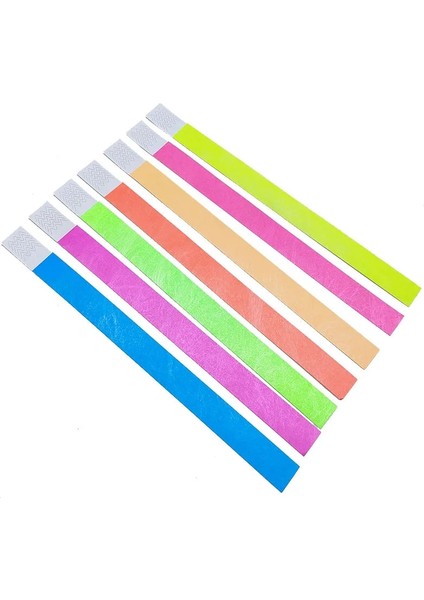 Neon Derin Turuncu 250-19MM Ddjoy Tyvek Bileklikler Su Geçirmez Rahat Yırtılmaya Dayanıklı Kağıt Bilezikler Konserler Festivaller Için Bilek Bantları Giriş (Yurt Dışından) fırsatları