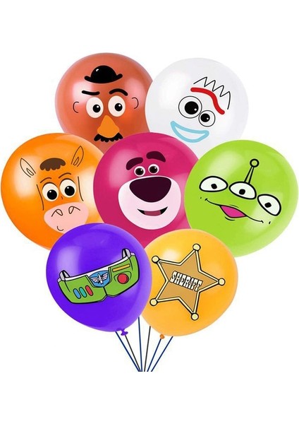 Set I Oyuncak Hikayesi Parti Dekorasyon Karikatür Buzz Lightyear Woody Lateks Balon Mutlu Doğum Günü Afiş Kek Topper Çocuklar Oğlan Kız Oyuncaklar Hediyeler (Yurt Dışından) modelleri