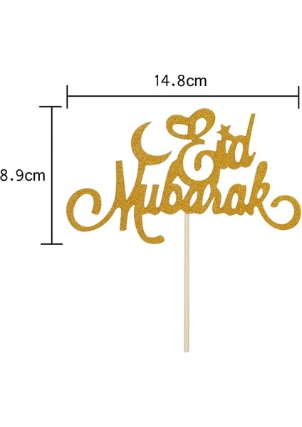 Bayram Pastası Topper 1 Adet Eıd Mubarak Ramazan Dekorasyon Altın Yeşil Yapraklar Ramazan Bayramı Parti Malzemeleri Müslüman Islam Festivali Parti Dıy Süslemeleri (Yurt Dışından) fiyatları