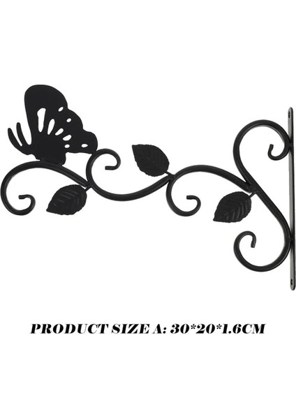 30X20 cm Kelebek Asılı Metal Vintage Cadı Şekli Dökme Demir Bahçe Köşe Burcu Gizemli Cadı Heykeli Hayalet Kapı Çerçevesi Cadılar Bayramı Dekorasyon (Yurt Dışından)