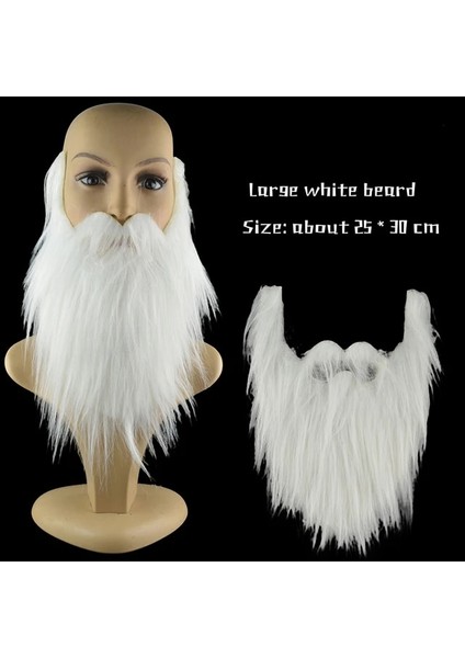 Wt 1 Adet Dıy Süslü Elbise Sahte Sakal Uzun Kabartmak Sakallar Cosplay Kostüm Sahne Noel Baba Sakal Kaşları Bıyık Noel Partisi Kaynağı (Yurt Dışından) fiyatları