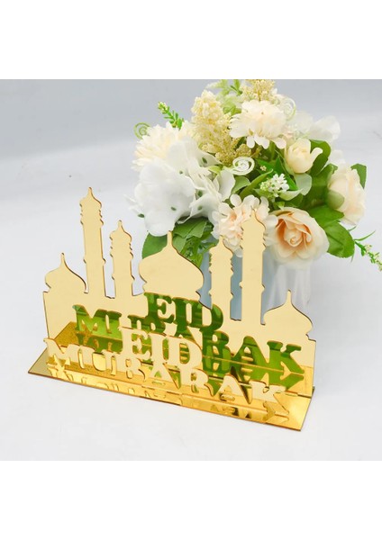 Stil-10-Altın-2 Eid Mubarak 2023 Ramazan Dekorasyon Ev Islam Müslüman Parti Dekor Için Eıd Hediyeler Abaya Al Adha Kareem Düğün Doğum Günü Hediyeleri (Yurt Dışından) modelleri