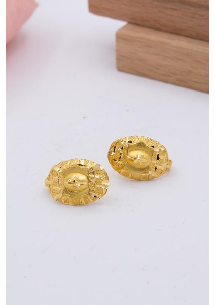 22 Ayar Altın Küpe J Klips Kadın Küpe LKKP1198 fiyatları