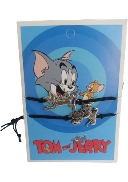 Tom ve Jerry Çift Arkadaş Bilekliği